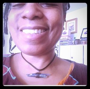 Blue Kyanite Crystal *Balance* Necklace